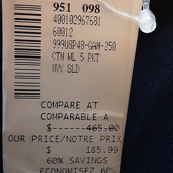 Ermenegildo Zegna Cotton Wool Trousers | New! 40"L - Picture 11 of 15